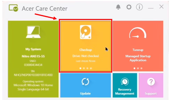 acer-care-center-laptop charging limit